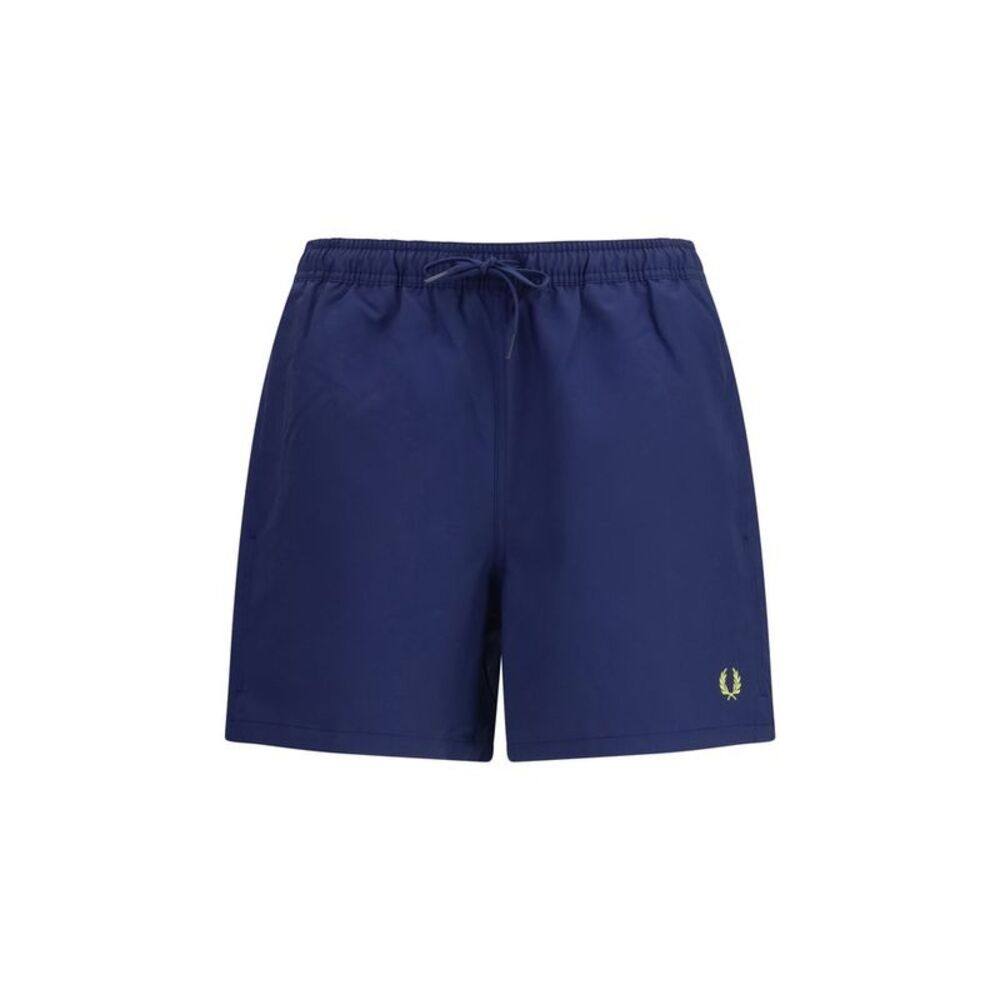 Fred Perry Blue Recycled Polyester Men's Shorts